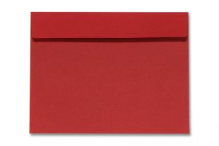 Hülle 200 x 260 mm, rot leicht gerippt