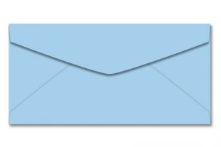 Briefumschlag DIN lang »taubenblau«