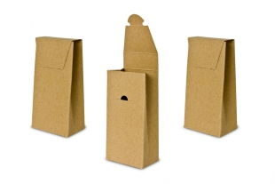 »Design-RC®« Verpackung T11 braun mit Steckverschluss