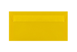Transparenthülle DIN lang, kanariengelb