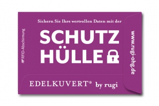 »Edelkuvert®« RFID-Schutzhülle Lila-Symbol