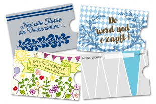 »Edelkuvert®« RFID-Schutzhülle individuell sortiert