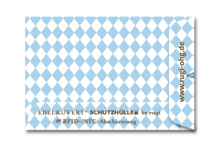 »Edelkuvert®« RFID-Schutzhülle ned ozapft