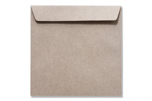 »Design-RC®« 220 x 220 mm grau (mit Bio-Folienfenster)