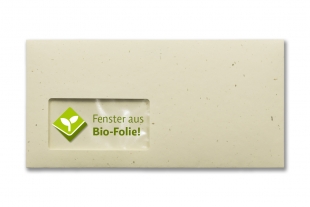 »BioCycle Stroh« 114 x 229 mm DIN C6/5 (mit Fenster)
