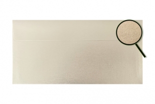 Briefumschlag DIN lang »golden silver«