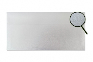 Briefumschlag DIN lang »moonlight silver«