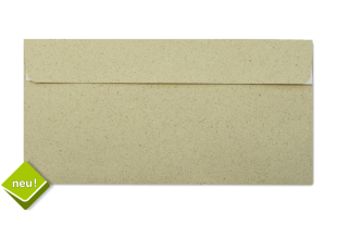 »Design-RC® Gras« 114 x 229 mm DIN C6/5 Briefumschlag (ohne Fenster)