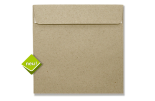 »Design-RC® Gras« 160 x 160 mm Briefumschlag (ohne Fenster)