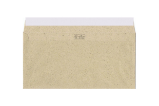 »Graspapier Vivus« 110 x 220 mm DIN lang Briefumschlag (mit Fenster)