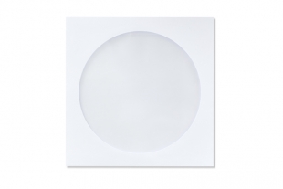 CD-Hülle 125 x 125 mm mit rundem Fenster