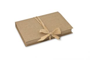 »Design-RC® Fenix« Briefbox DIN C6 grau/braun