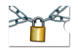 »Edelkuvert®« RFID-Schutzhülle Kettenschloss