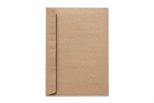 »Design-RC®« 229 x 324 mm DIN C4 braun Briefumschlag (mit Bio-Folienfenster)