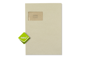 »Design-RC® Gras« 229 x 324 mm DIN C4 Briefumschlag (mit Fenster)
