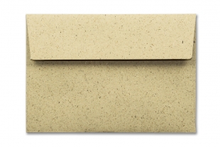 »Graspapier« 114 x 162 mm DIN C6 (ohne Fenster)