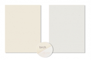 »ecoFIBRES birch & Loop Vellum snow« 210 x 297 mm DIN A4