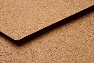 Hülle DIN C5, Holzstruktur braun