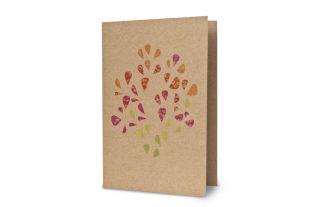 »Design-RC®« Klappkarten »Blume« DIN A6 inkl. C6 Hüllen