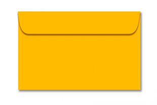 Briefumschlag 105 x 155 mm »maisgelb«
