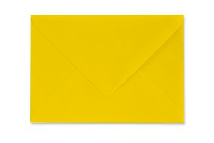 Briefumschlag 120 x 180 mm »intensivgelb«