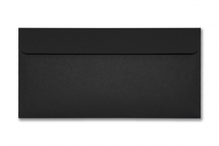 »ecoFIBRES« black 114 x 229 mm DIN C6/5 (ohne Fenster)