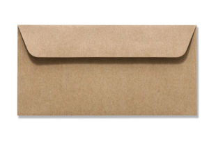 »Design-RC®« 110 x 220 mm DIN lang braun (ohne Fenster)