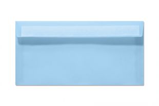 Transparenthülle DIN lang, himmelblau