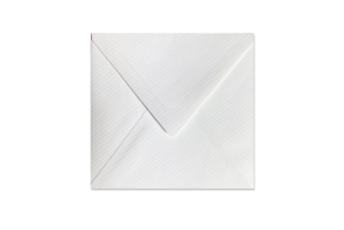Briefumschlag 164 x 164 mm classic rib »mit Seidenfutter«